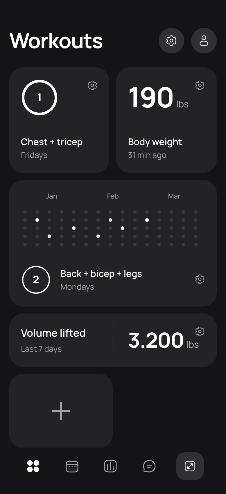 Workout Ops showcase